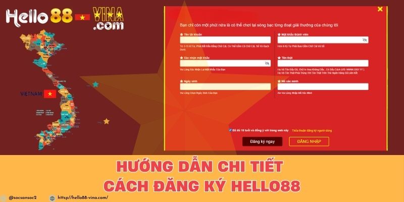 Hướng Dẫn Chi Tiết Cách Đăng Ký Hello88